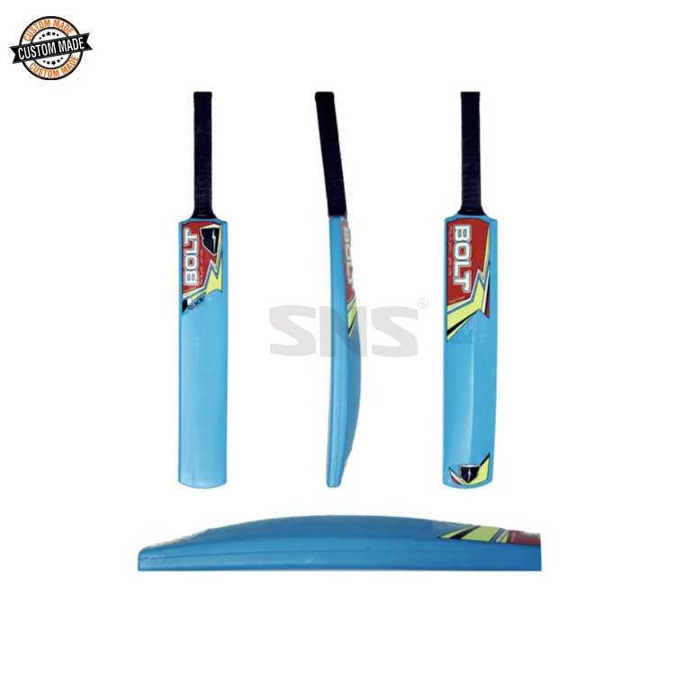 Best Quality Hot Selling Customized OEM Size 6 Plastic Cricket Bat with Rubber Grip for Ground/Beach/Garden/Street