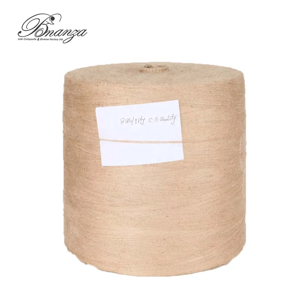 
8Lbs and 1ply CB Quality Jute Yarn for Carpet 