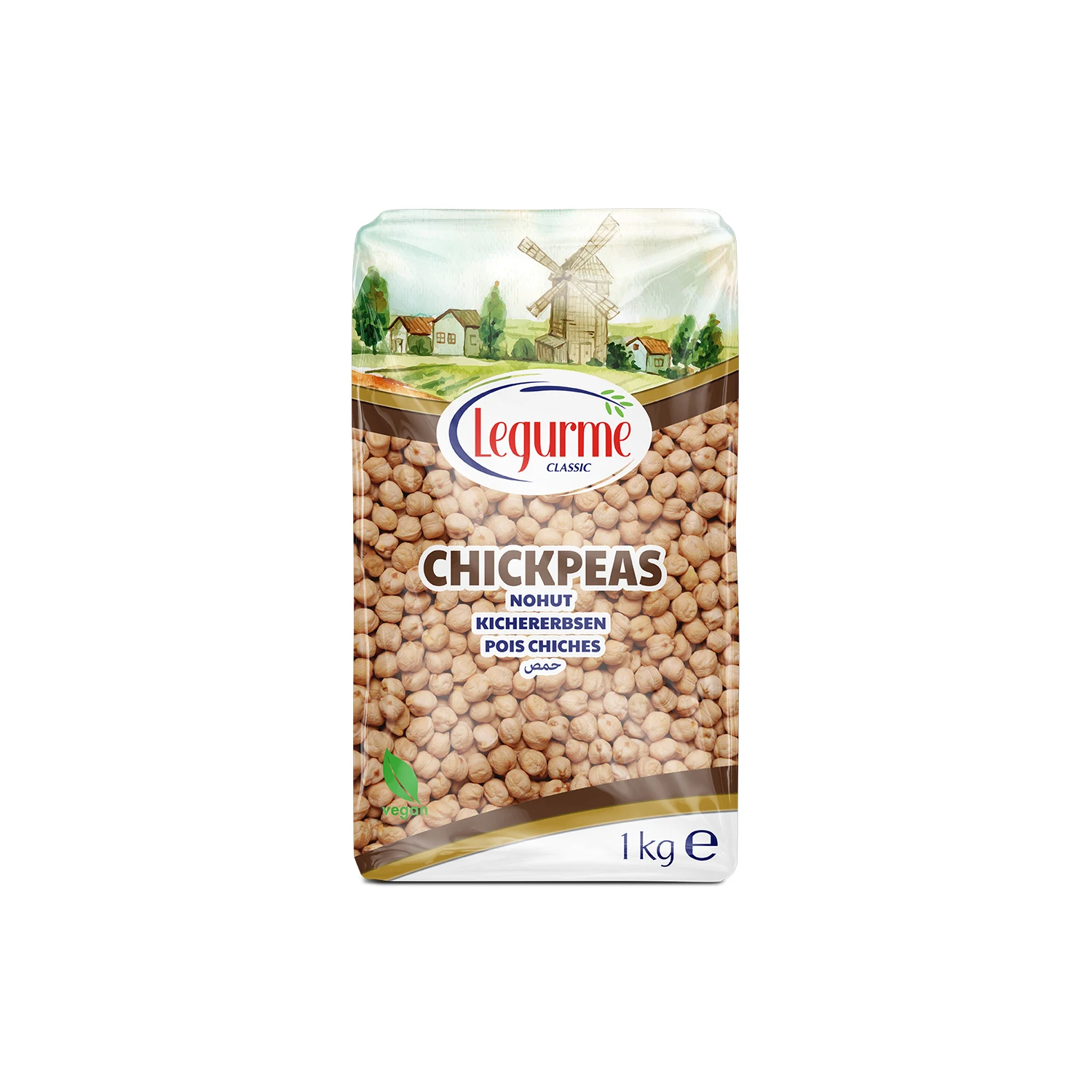 Legurme High Quality Best Price 0.5 Kg Chickpeas | Shelf Life 24 months | Dry Product | Custom Packaging  | Made in Turkey |