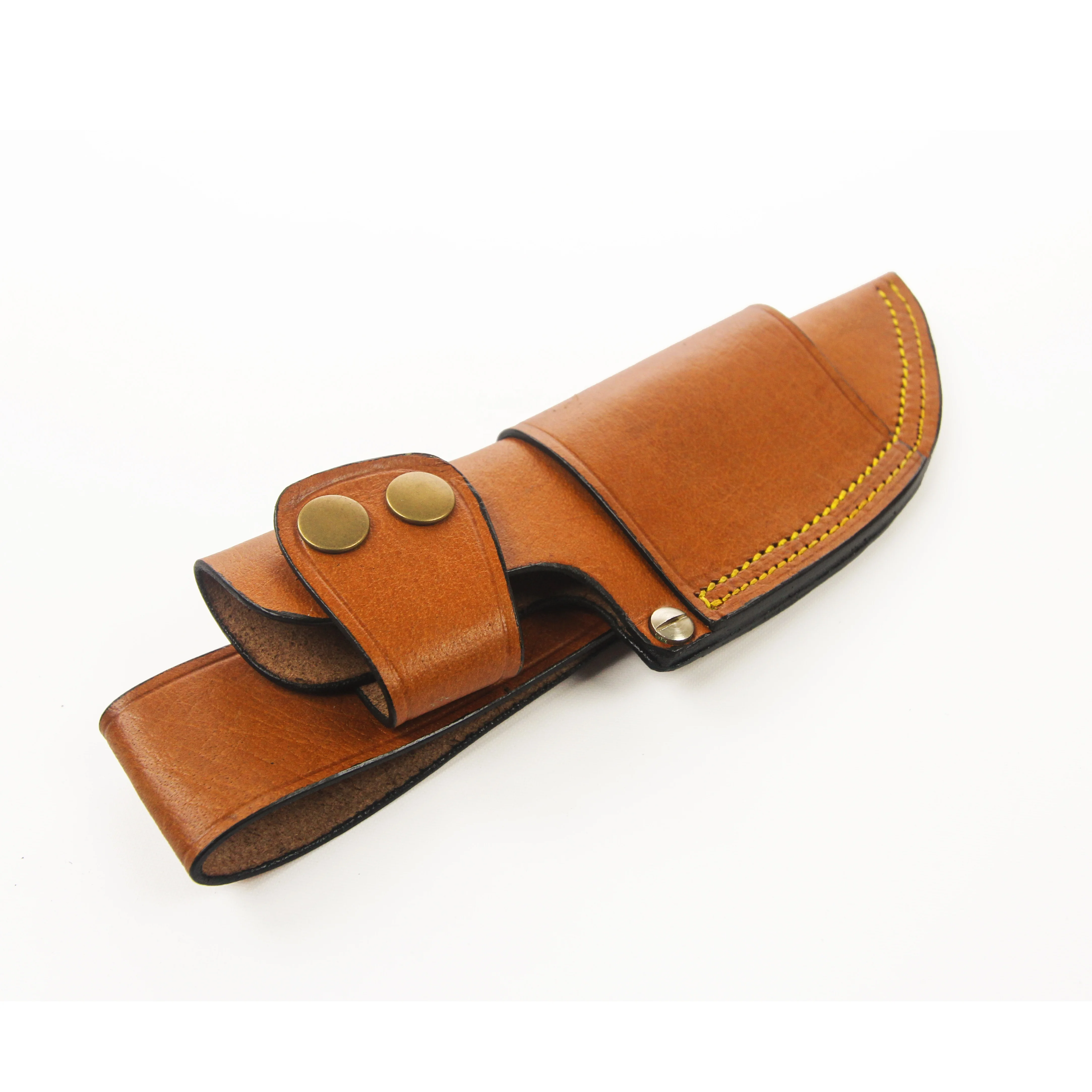 
Custom Handcrafted Genuine Buffalo hide Leather Tactical Knife Sheath Cover for Hunting Cooking BBQ 