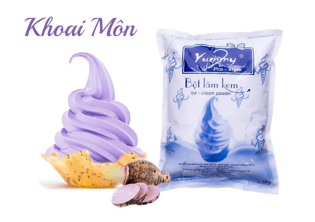
Flavor Soft Ice Cream Making Powder DVA0013 Yummy Ice Cream High Brand Quality Best Manufacturer From Vietnam 