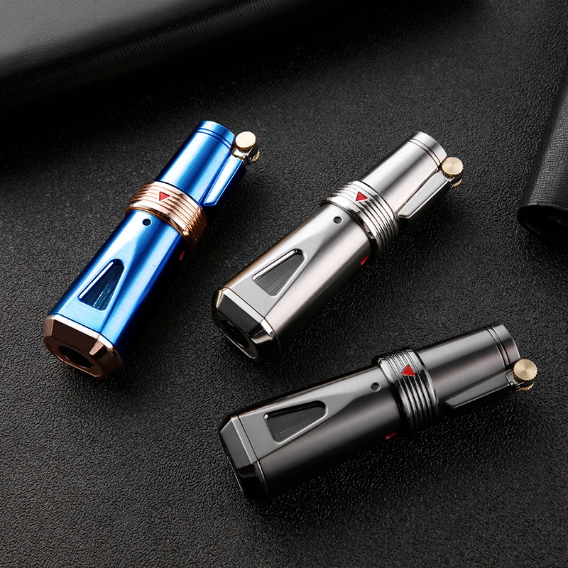 JOBON Jet синее пламя Бутановая газовая сигарета кремневая Зажигалка mecheros briquet Beig Пользовательский логотип