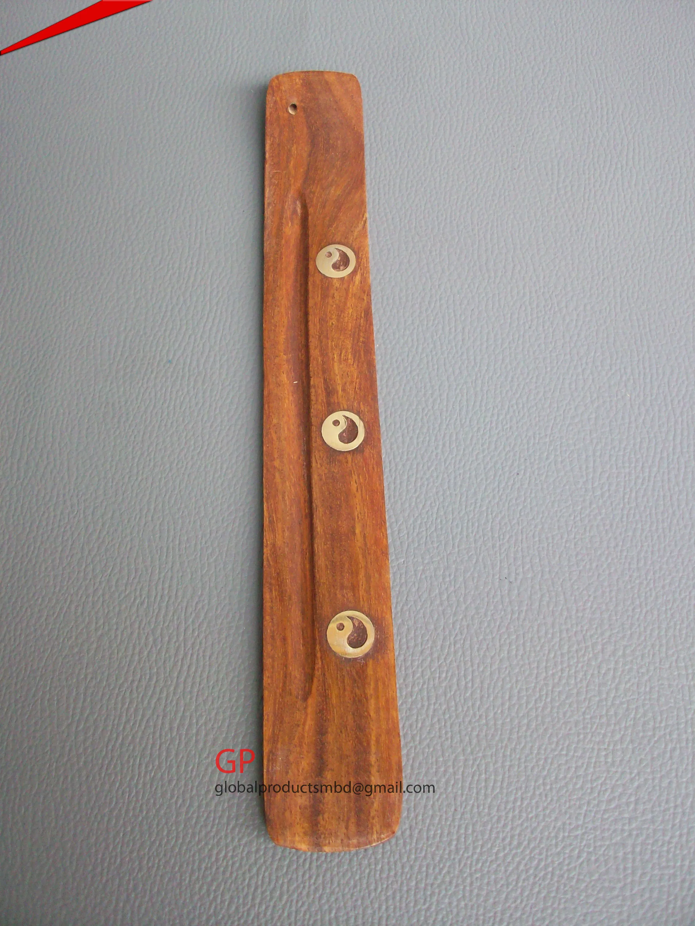 organic hand made Incense stick holder wholesale Wood incense burner