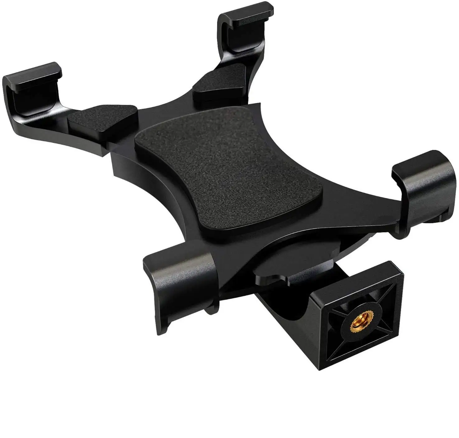 I-Pad Tripod Mount Adapter Universal Tablet Holder Fits pad Air, Mini, Surface, Nexus and Most Tablets, Use on Tripod