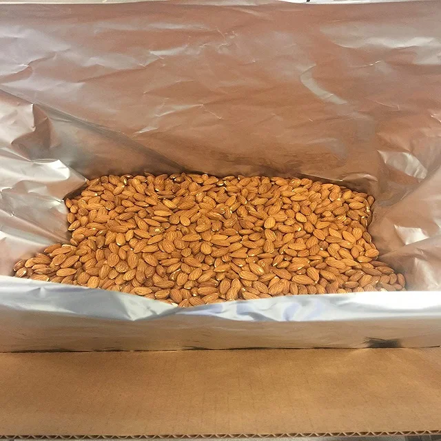 Заводская цена сырые и жареные орехи Almonfd с тонкой оболочкой закуска Калифорнийские миндальные распродажа