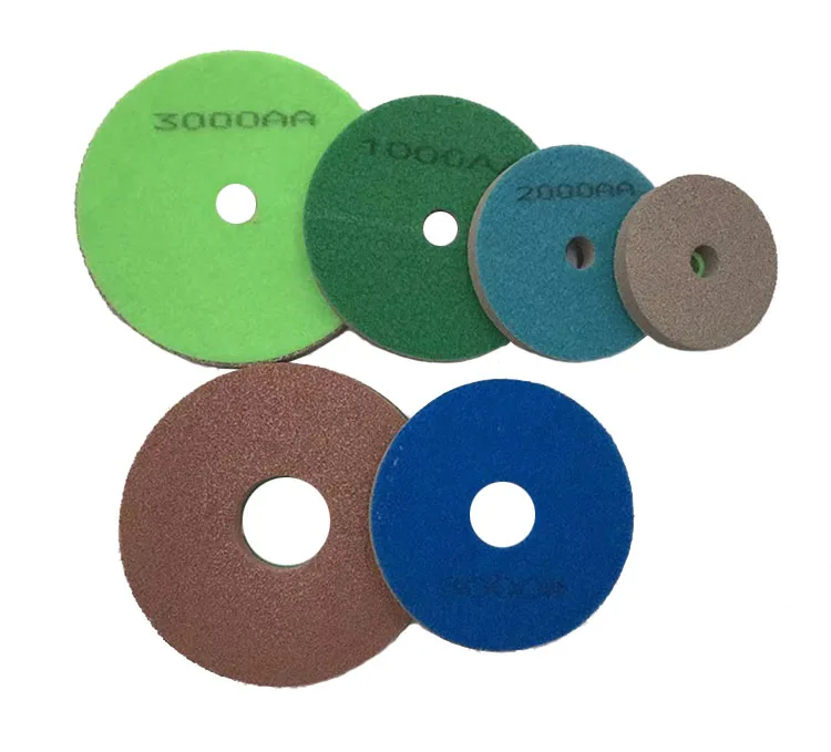 Manufacturer supply 3 4 5 6 7 8 9 10  inch diamond sponge polishing pad for marble granite quartz concrete floor