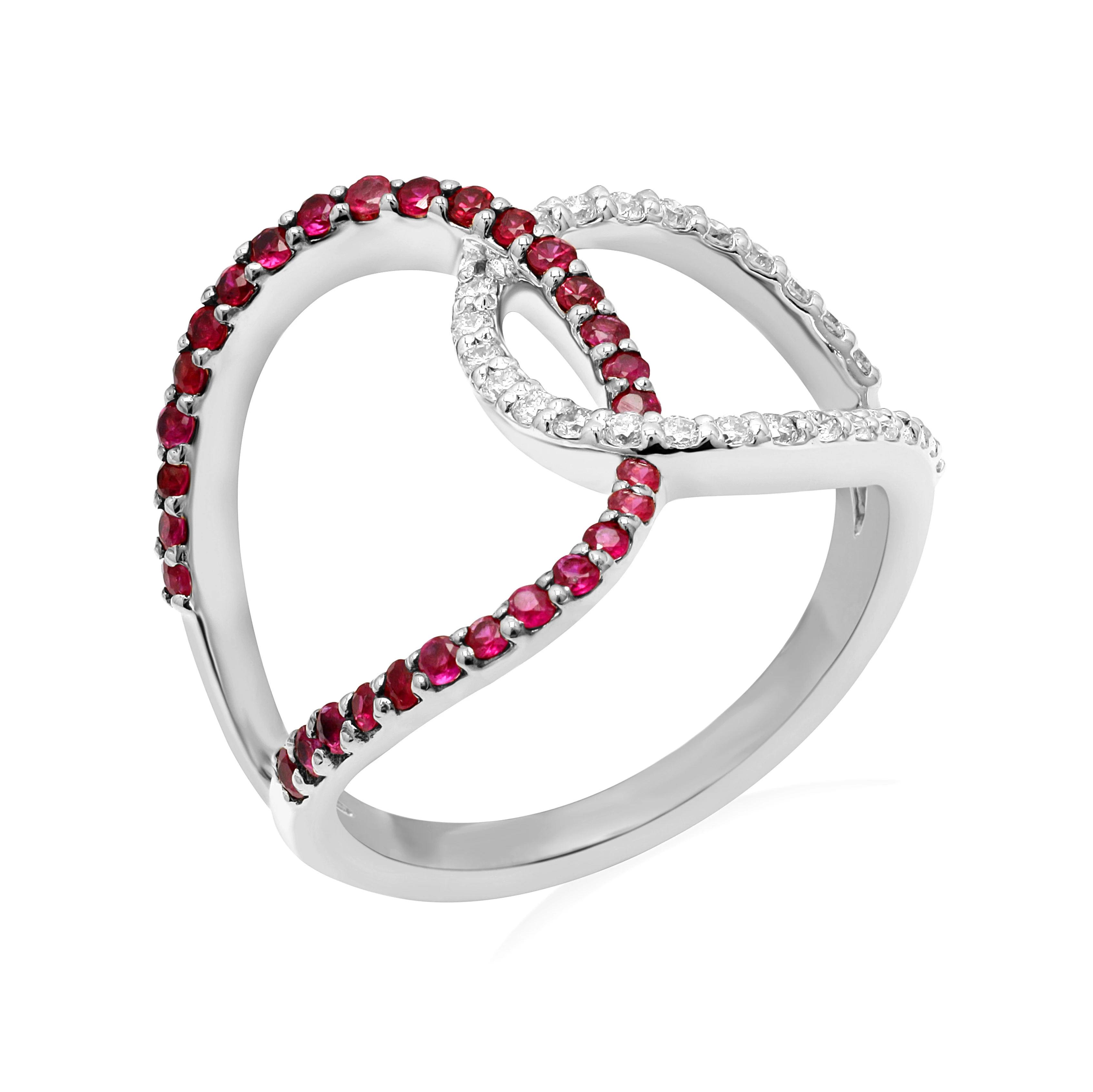 Gifted Ring 14k Solid Gold Natural Ruby Diamond Engagement Ring Gold Wedding Ring Diamond Band Wholesale Gold Jewelry