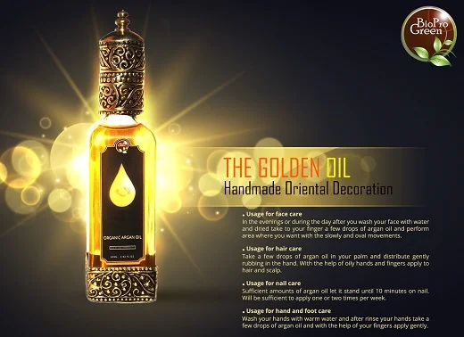 
Moroccan Argan oil 100% natural - cold pressed Argan oil by Oriental Group 