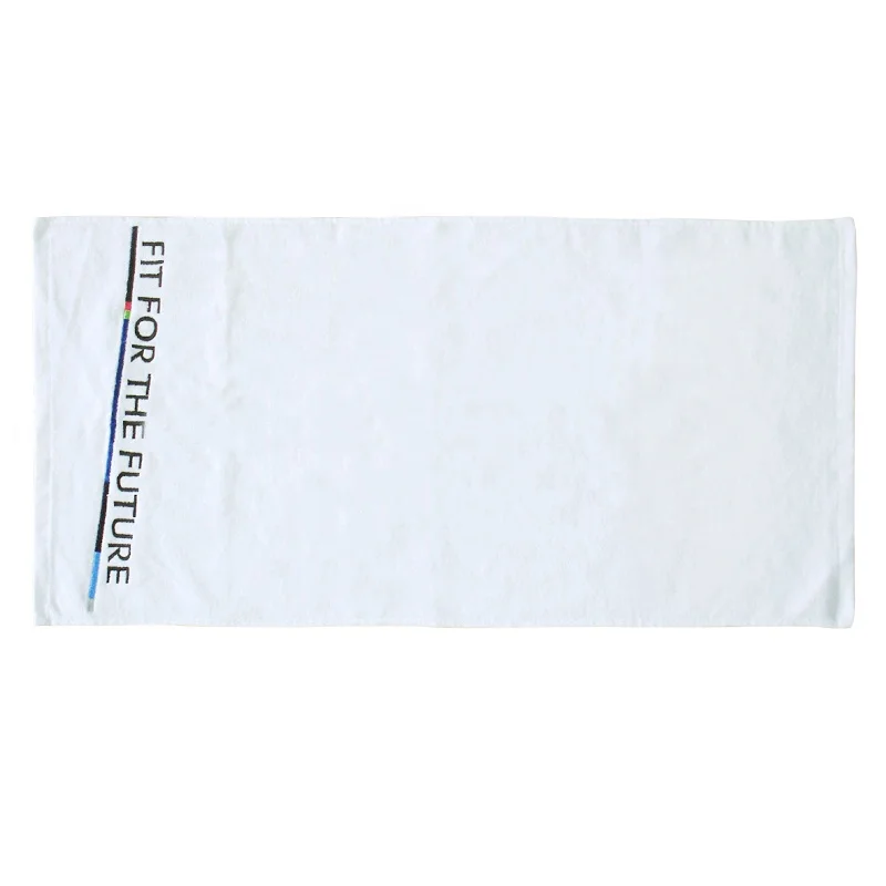 High Quality 100% Cotton terry Velour towel  Custom Logo Embroidered Round Shape portable Towel