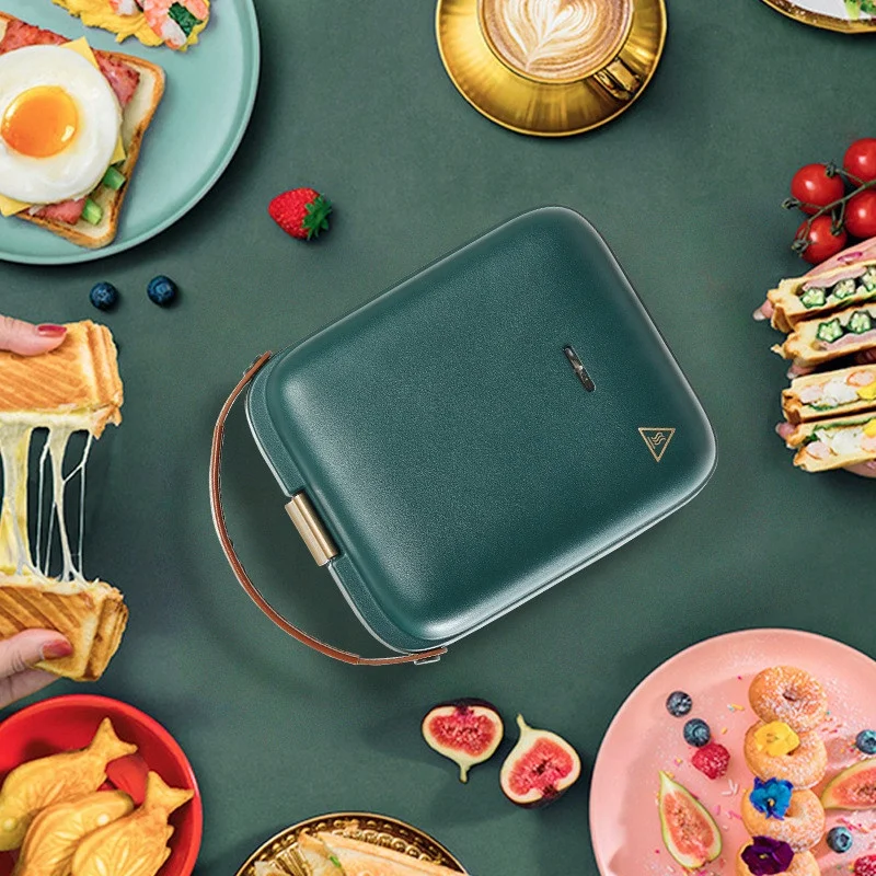 Home Made Fast Heating Nonstick Detachable Auto Control Sandwich Maker