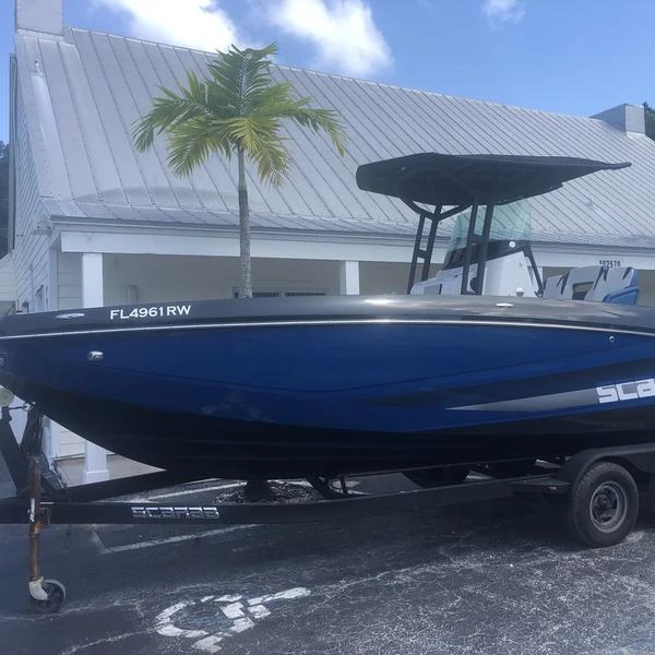 
Used Pre-Owned 2018 Scarab 255 Open ID Center Console Jet Boat for sale 