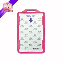 Vertical Type Personal RFID Blocking Name Card Holders