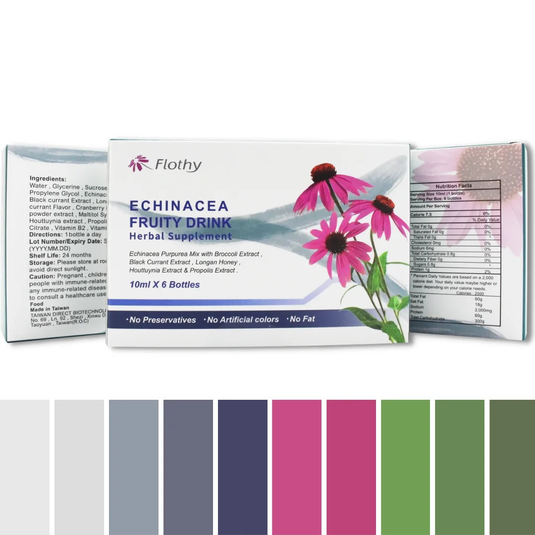 ODM Echinacea Purpurea Extract Drink Liquid Vitamin B ready to ship  High Absorption Extra Strength Inflammatory Response Anti-I