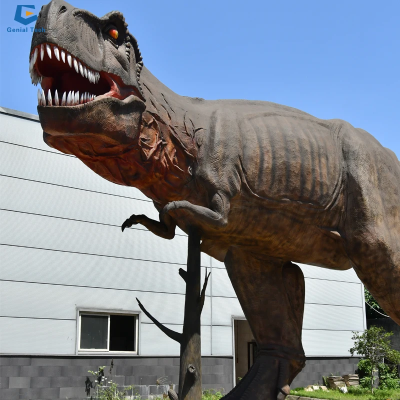 AD24 Dinosaur Theme Park Simulation Robotic Animatronic Dinosaur T-rex