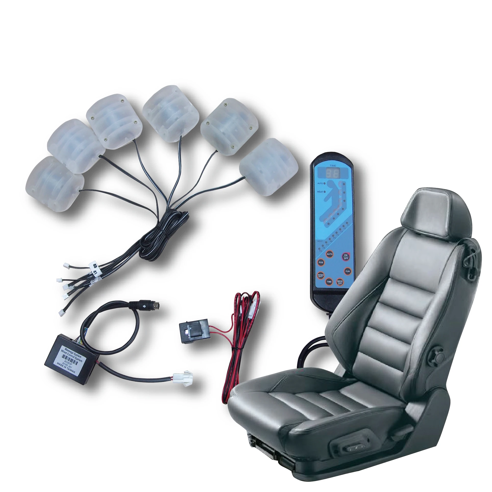 luxury auto massager other spare parts multifunction ergonomic seat adjustment pneumatic suitable design | vehicle accessories