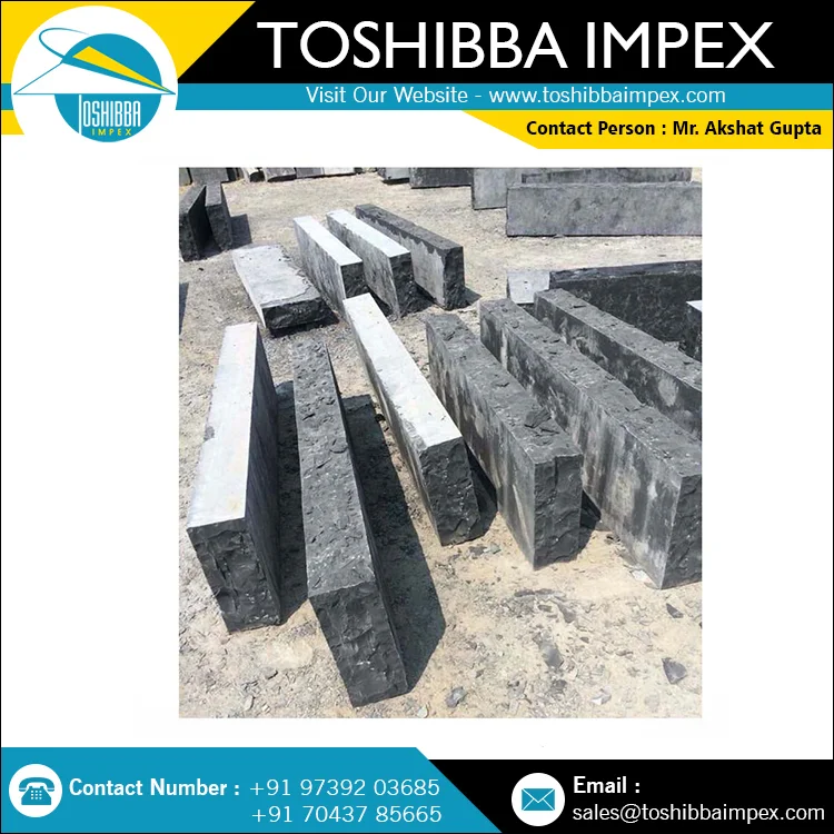Black Hammer Finish Basalt Stone