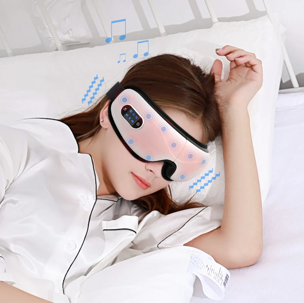 zmind vibrative eye massager with music eye massager smart electric care machine eye massager