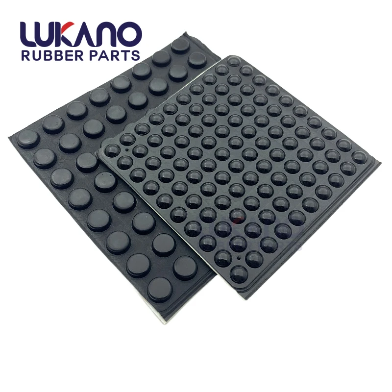 Self adhesive bumper black rubber feet adhesive rubber bumper