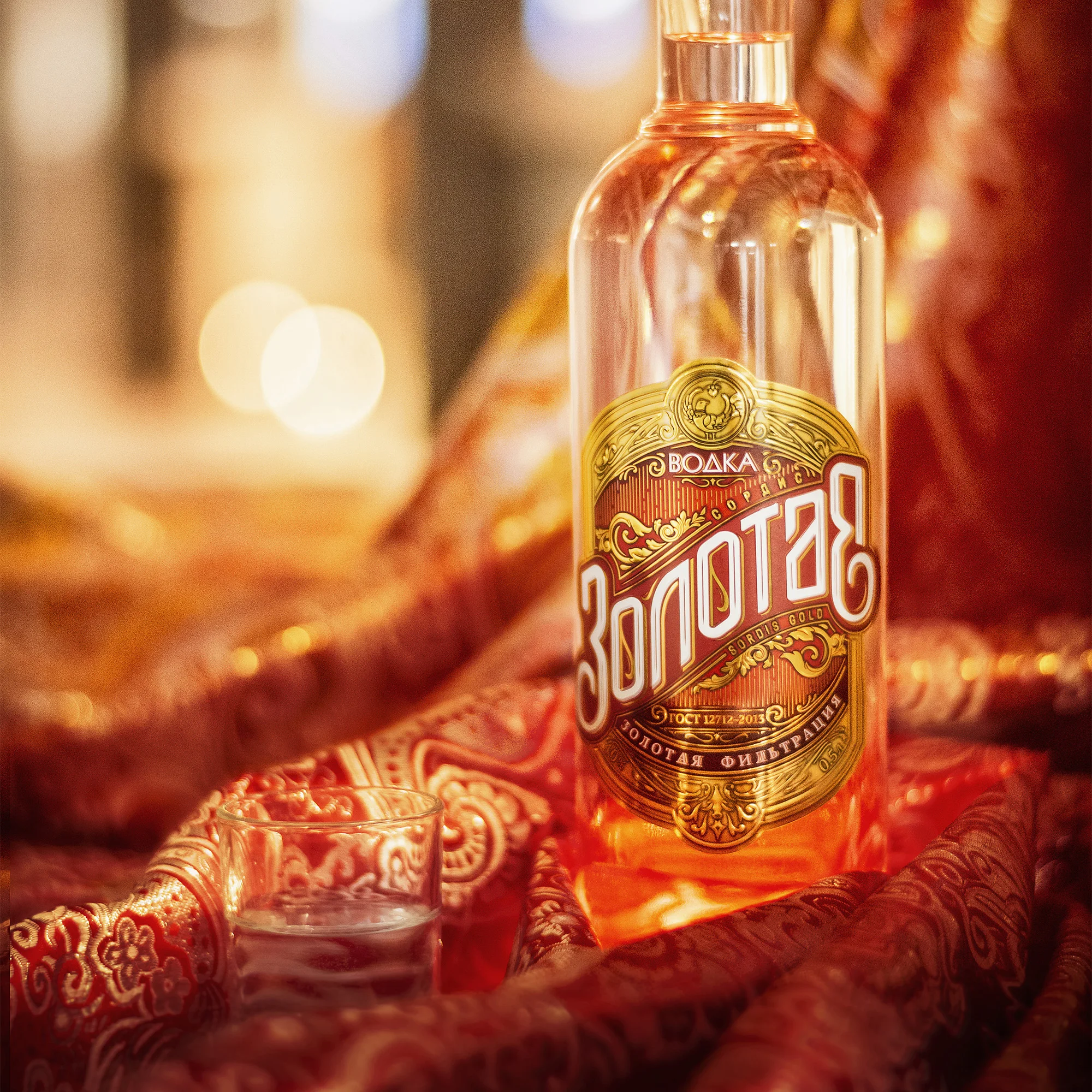 
BEST QUALITY 40% CHEAP WHOLESALE GOLD VODKA 