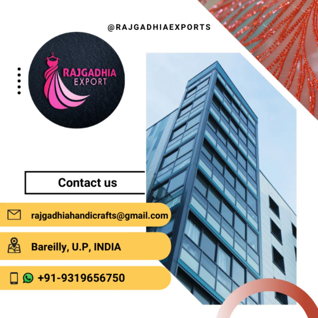 Suppliers,designer Fabrics Fabrics Wholesale India,desig Lace Is a Delicate Fabric Made of Yarn Organza Fabric Beaded Fabric