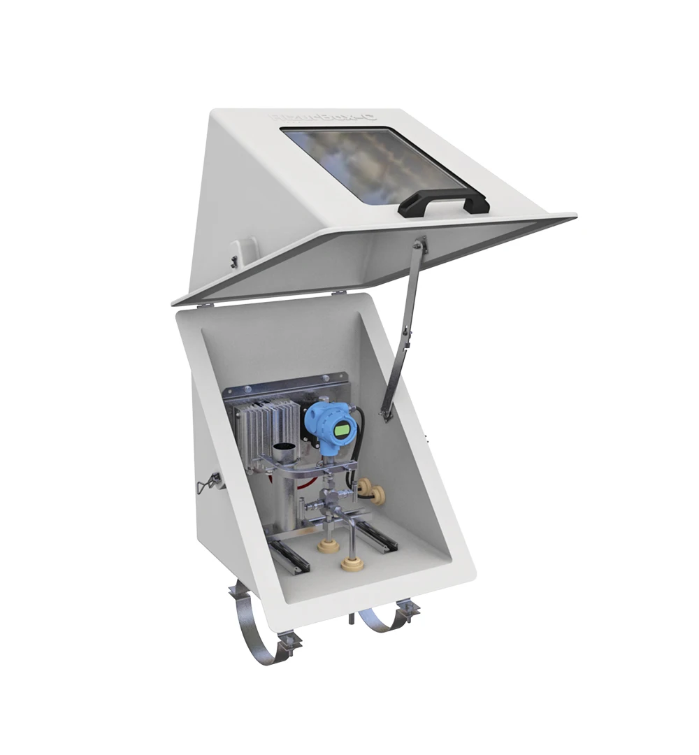 Top quality reinforced fiberglass enclosures RizurBox-C protective box for monitoring devices, insulated enclosure