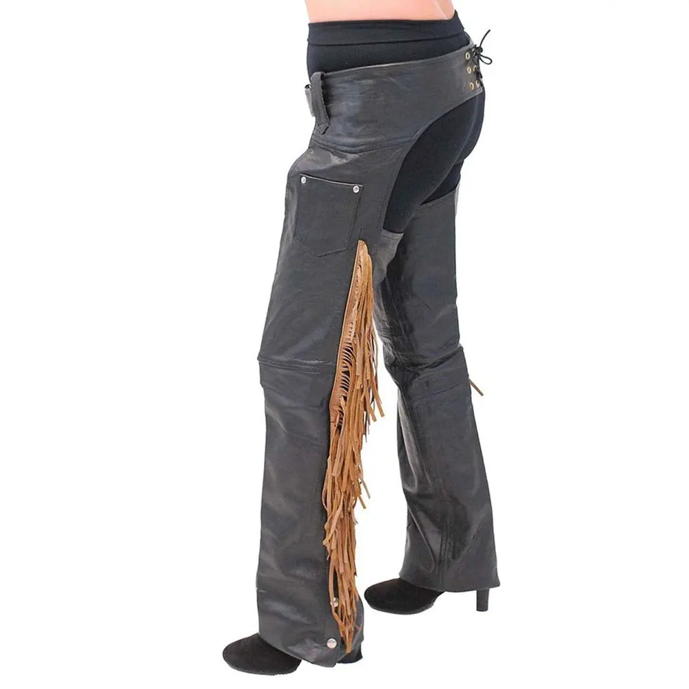 
Pakistan Made Low Prize Black Leather Chaps Motorcycle Riding Chaps Size 5XL / Best Sale price In Pakistan horse Full Chaps 