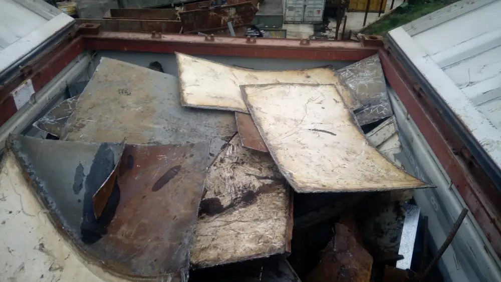 Heavy Melting Scrap Iron and Steel Metal Scrap HMS 1 2 Scrap