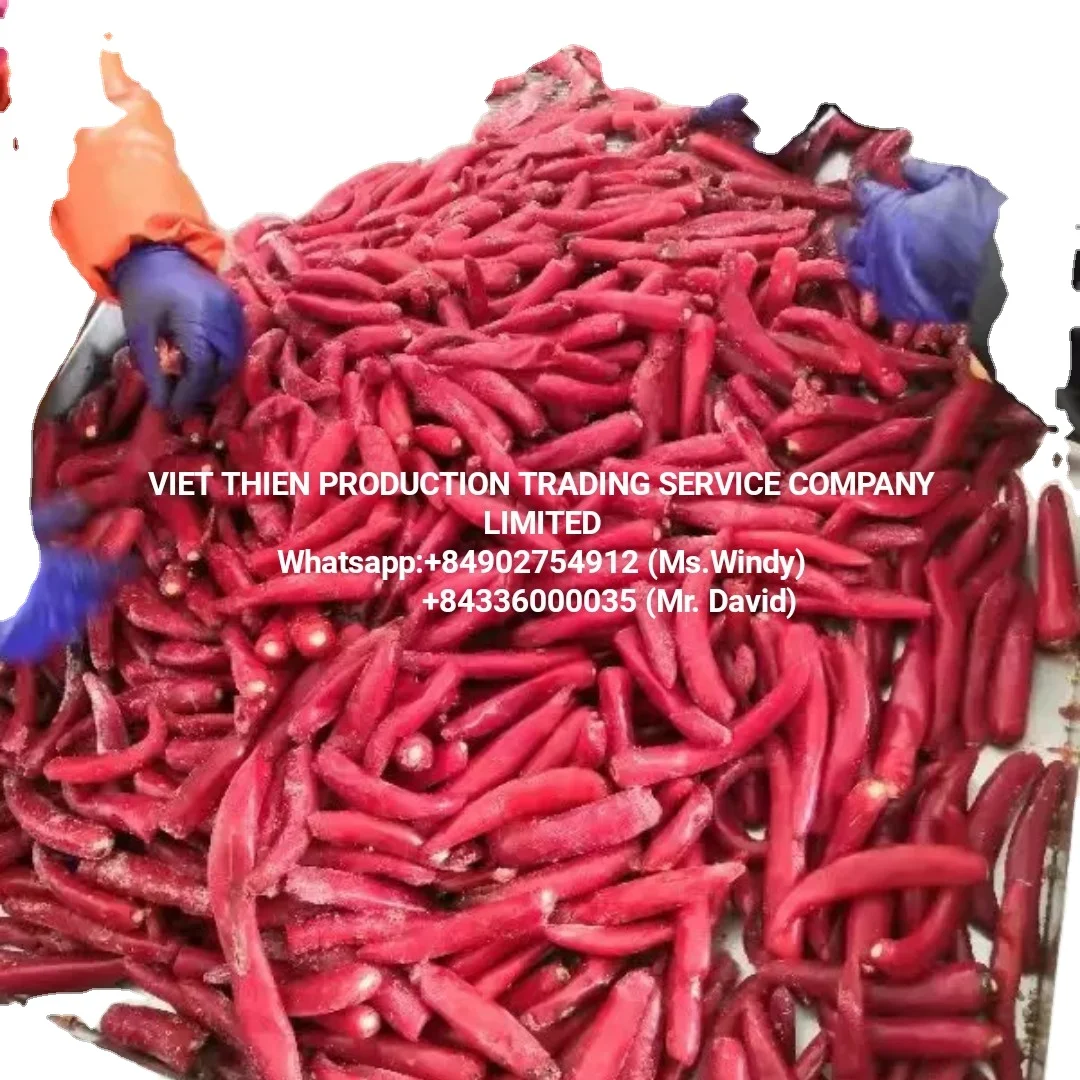 In binh dinh vietnam and available in bulk and wholesale price and best quality and hot spicy and used as spices chili frozen