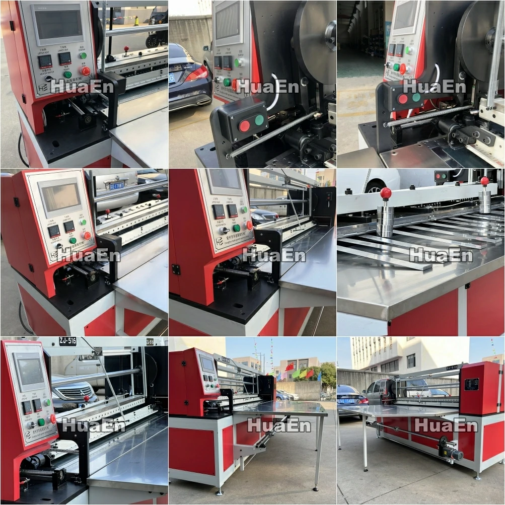 Китай (материк) Changzhou huaen ZJ-516 ZJ 516 индивидуальный заказ текстильная ткань типа «гармошка» Автомобильная шторка складной и sunray плиссировка машина