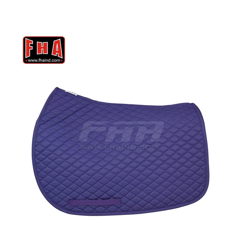 Horse Riding Saddle Pads with High Quality Satin Horse Products