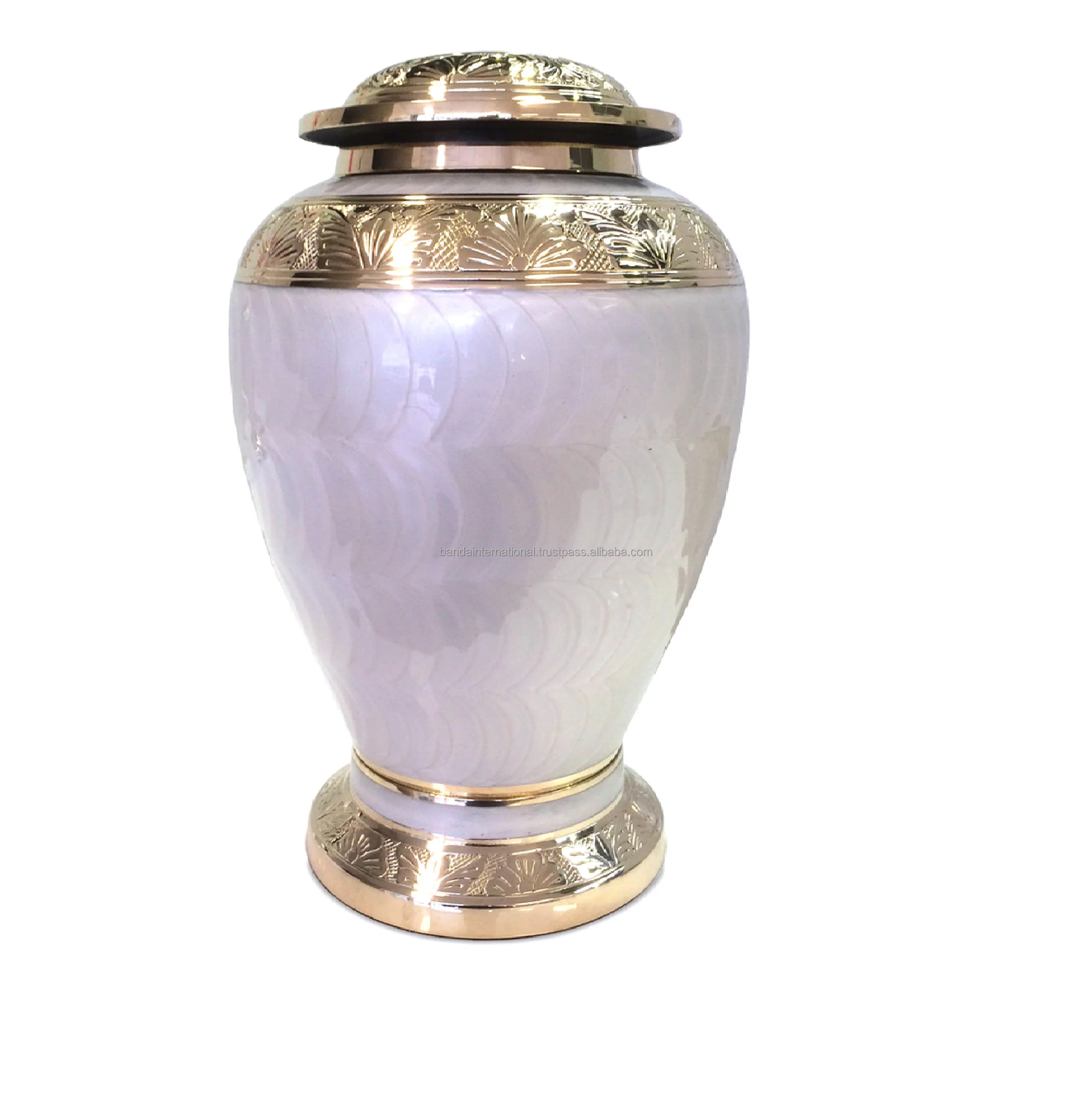 Оптовая продажа урны для кремации похоронные принадлежности латунная урна взрослых человеческого пепла с эмалированной краской и гравировальной лентой
