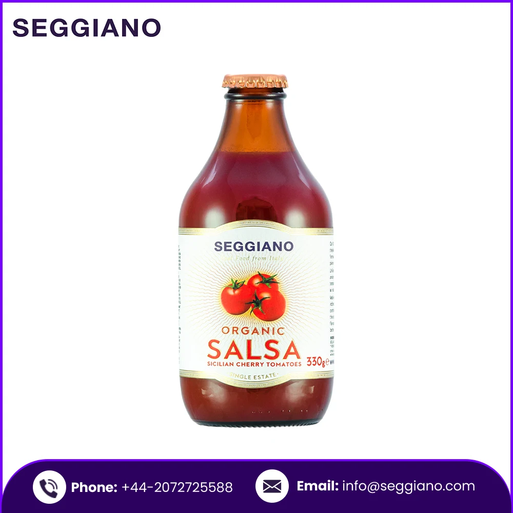 2021 Hot Selling Products Seggiano Sweet Sicilian Cherry Tomato Salsa 330g