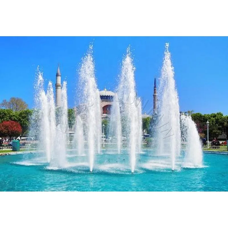 High Quality Stainless Steel Dancing Water Musical Fountain Equipment For Pools