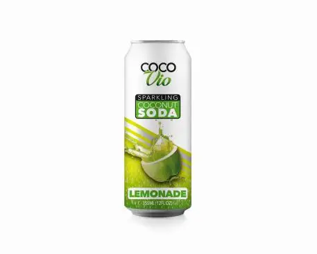 Coconut based Soda Club Pack sugar free sparkling drink for US market 12 oz Cans - Vegan Certified