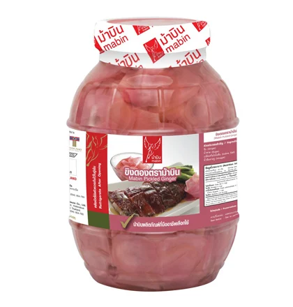 Healthy Product Best Seller Pickled Ginger Made in Thailand