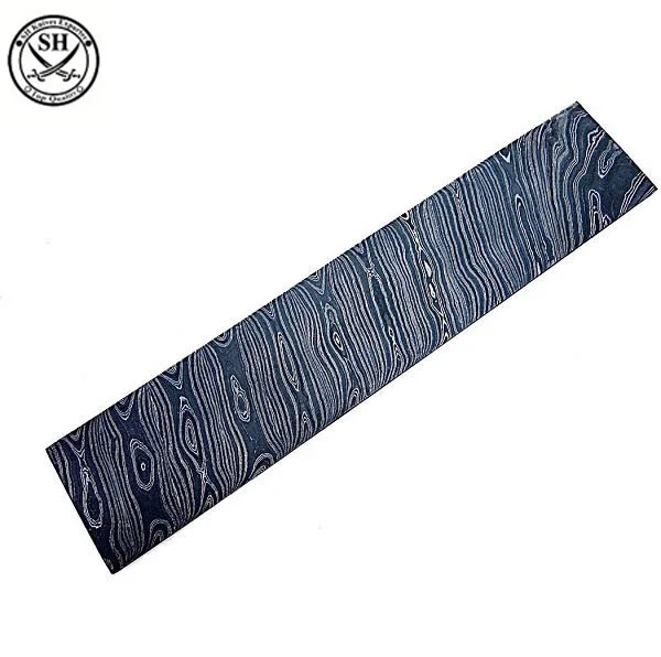 Узор в виде косички Пустой Заготовки бар ручной работы по индивидуальному заказу с Дамасская сталь заготовки пустой узор