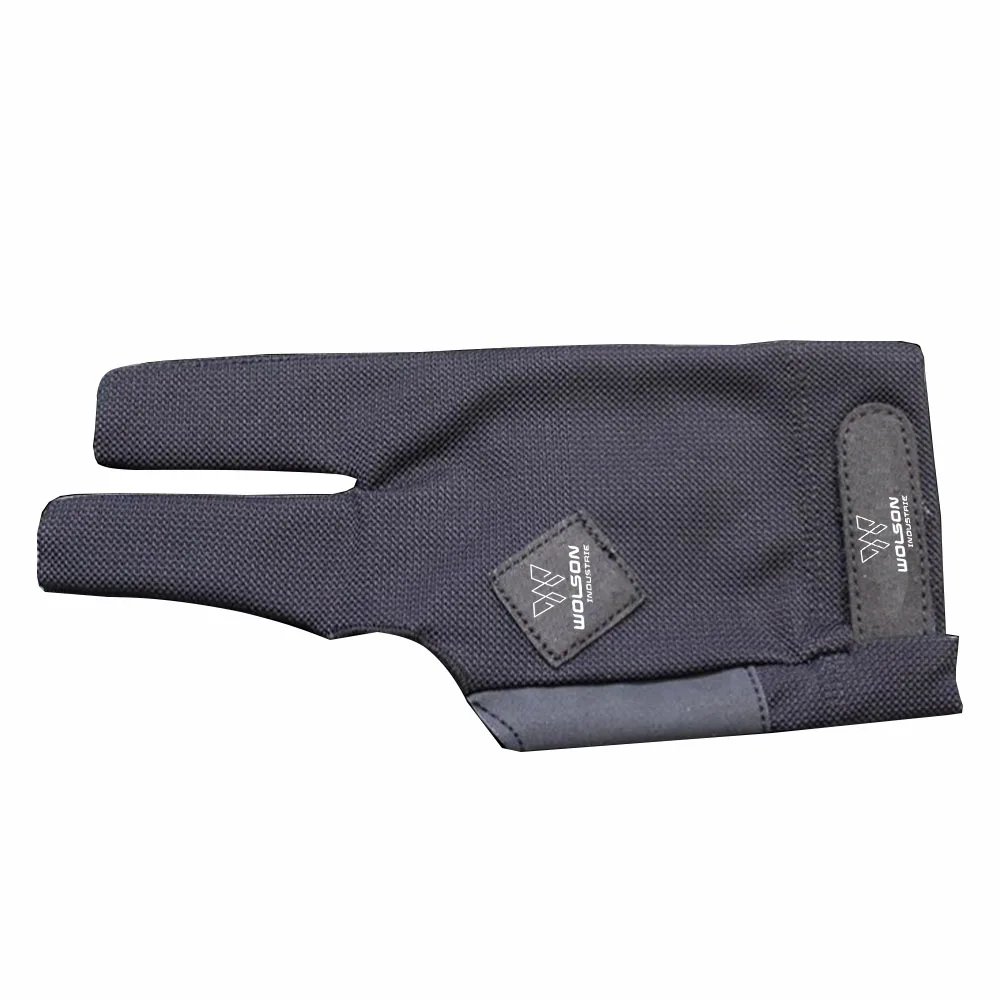 New 3-Finger Open Right Left Snooker Gloves Durable Spandex Billiards Shooter Cue Glove Pool Table Cue Case Included Men Women