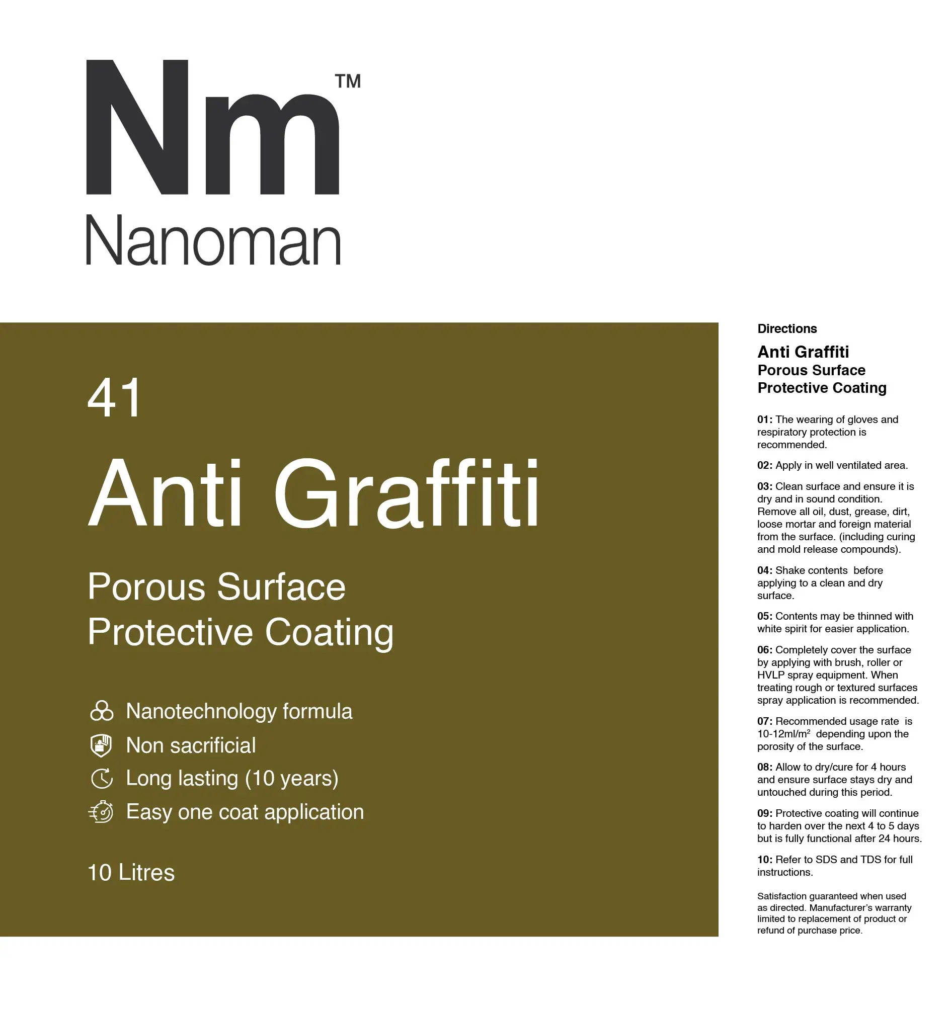 
Anti graffiti nano coating - Nano Coating to prevent Graffiti attack on porous surfaces 