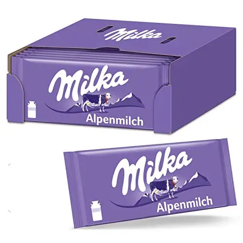  Шоколадный шоколад Milka 100 г Nutella детская