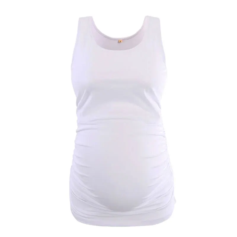 
Женская одежда для беременных Одежда для беременных майка Полосатая майка с коротким рукавом для беременных 