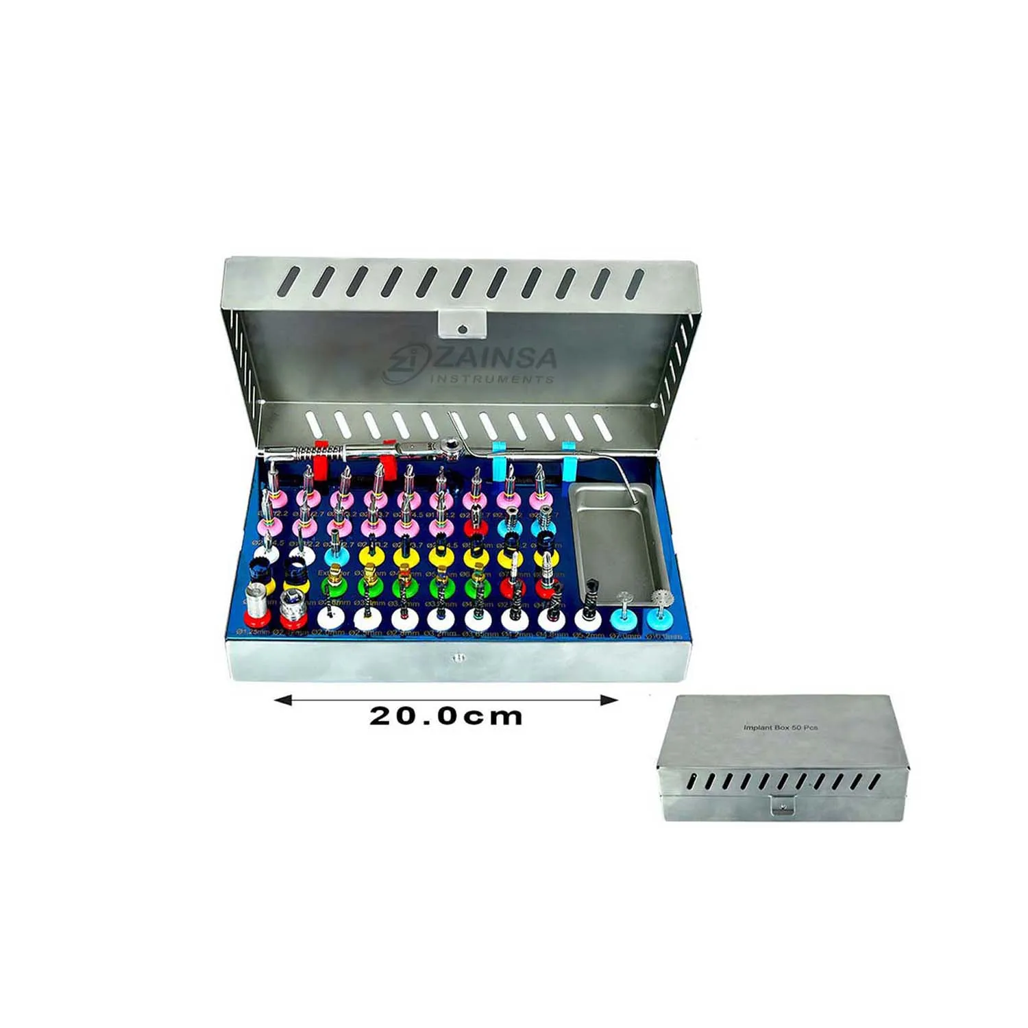 Набор для протеза зубного импланта хит продаж набор из нержавеющей стали немецкого класса используется в стоматологической хирургии