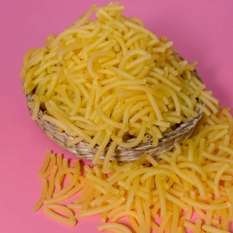 OEM Low-Fat In Vietnam Gluten-Free HACCP Free Sugar-Free Instant Special Shape Yellow Color Rice Macaroni Pasta