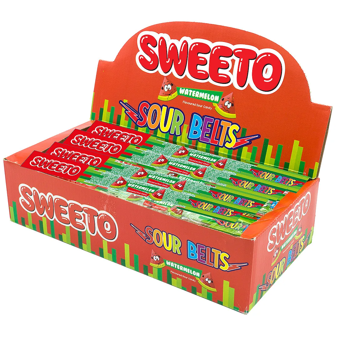 
Licorice Sour Belts 8g Turkish Product 