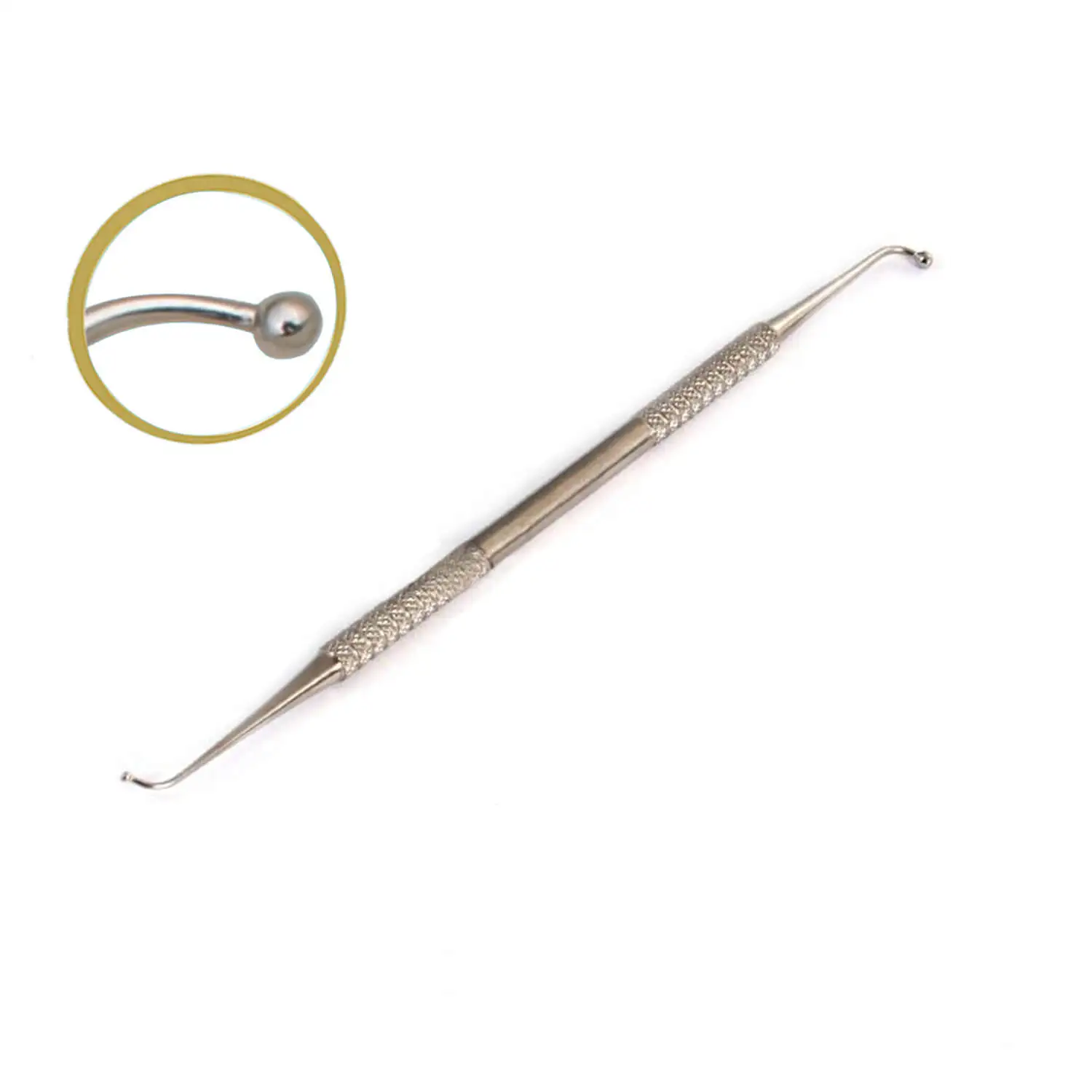 Dental Ball Burnisher Double Ended Amalgam Composite Filling Instruments
