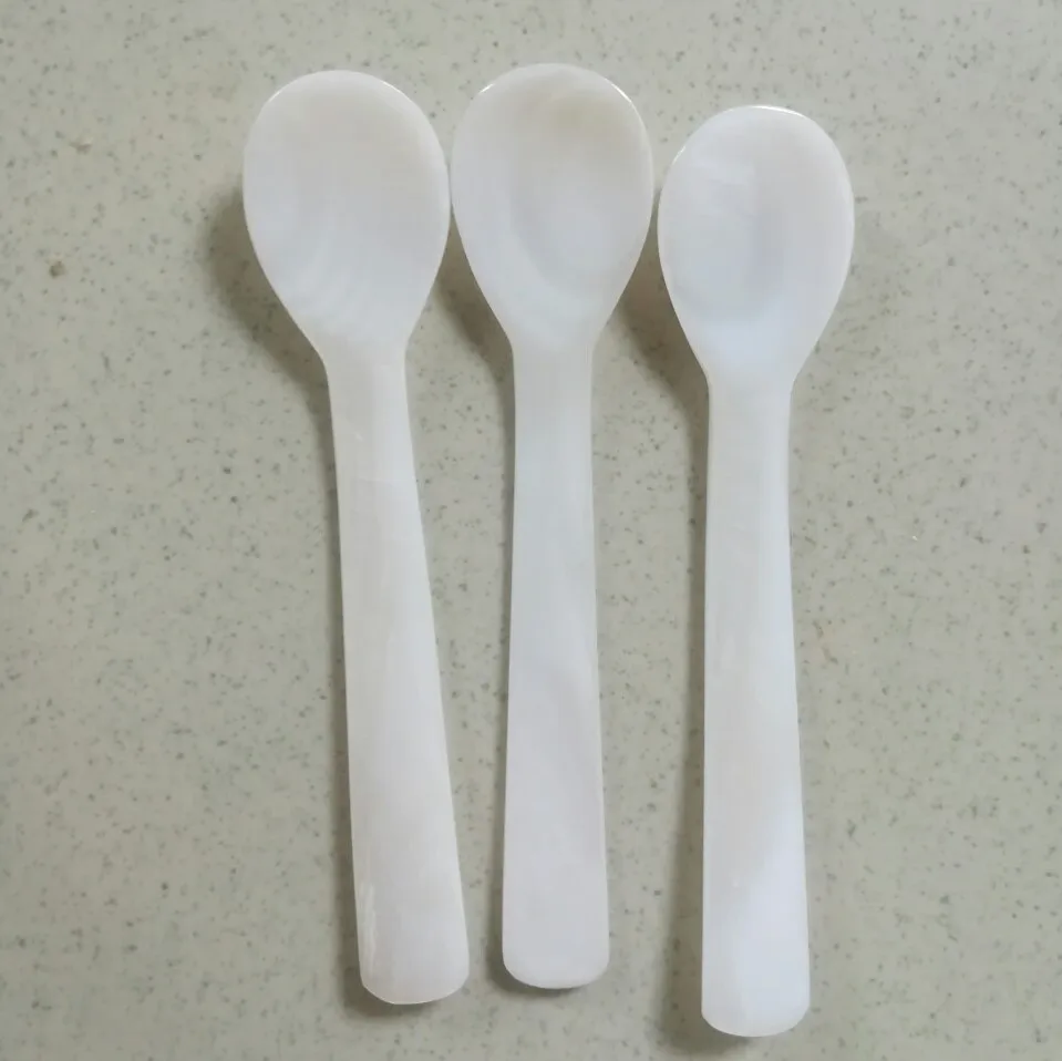 [Различные дизайны] Экологически чистая ложка для чая кофе и икры вьетнамская перламутровая Ложка высокого качества