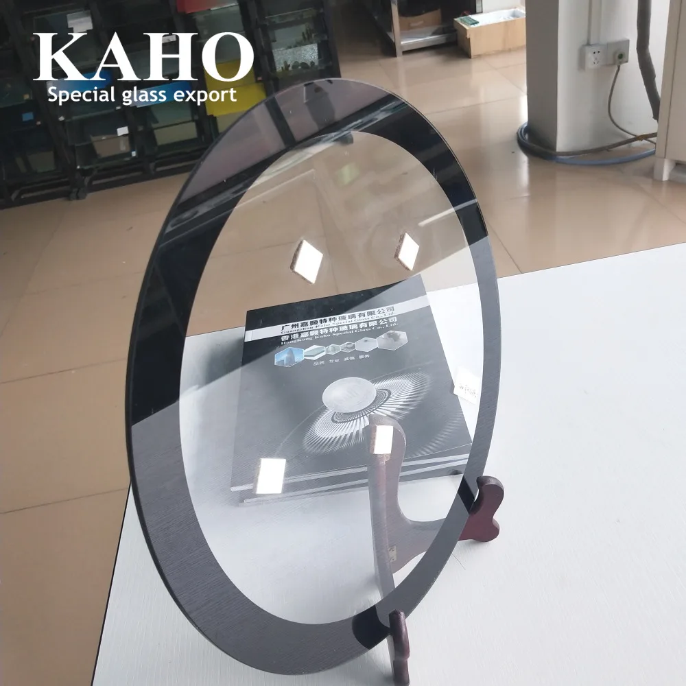 High temperature durable stove glass for fireplaces