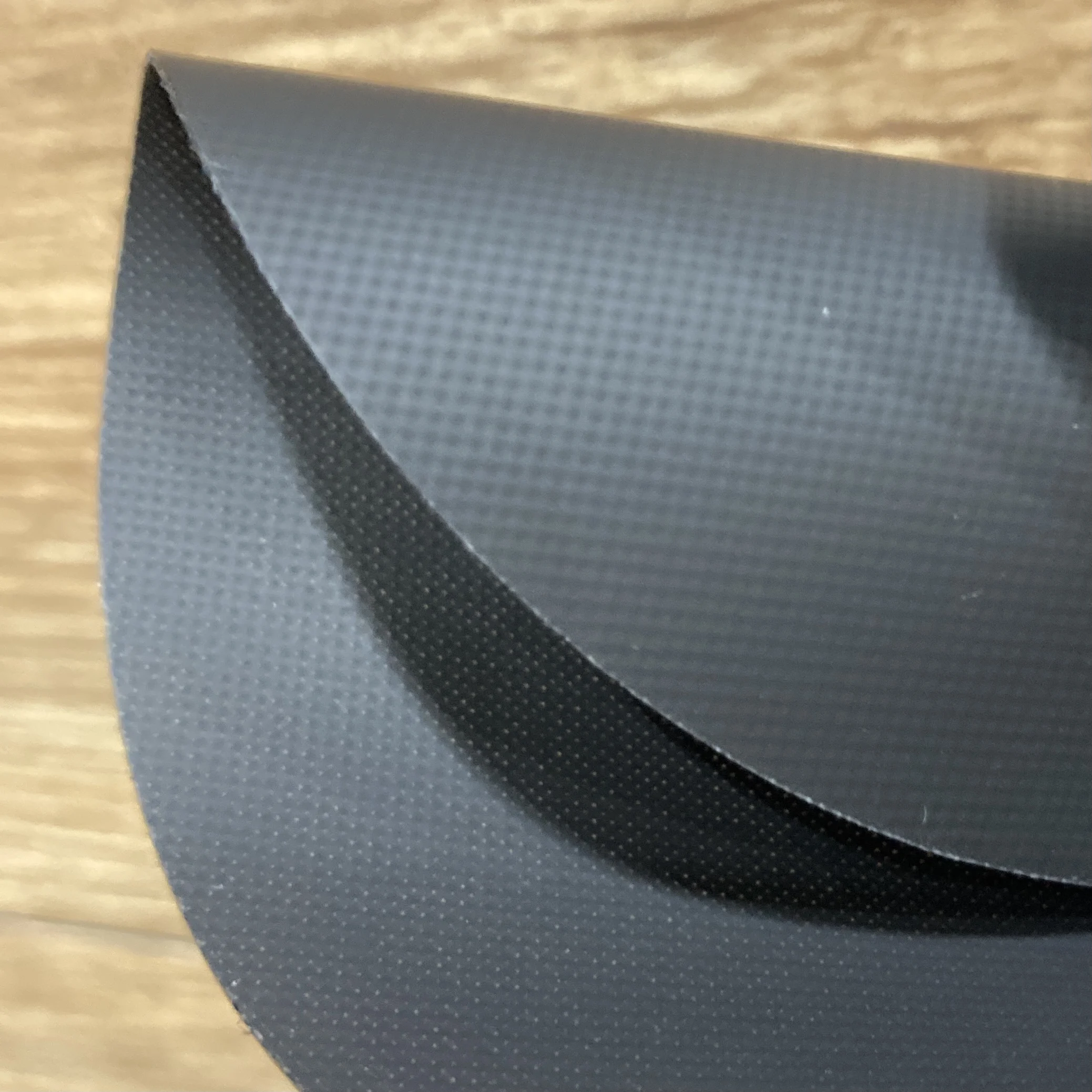 В наличии черный цвет 0,15 мм ТПУ Двухстороннее покрытие нейлон 66 ткань 420D * 420D