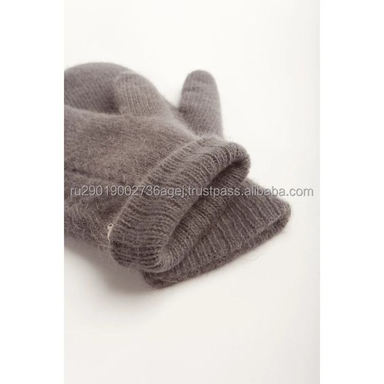 Вязаные варежки лучшего качества для холодного сезона, изготовлены из высококачественного козьего пуха, надежный поставщик пуховых варежек