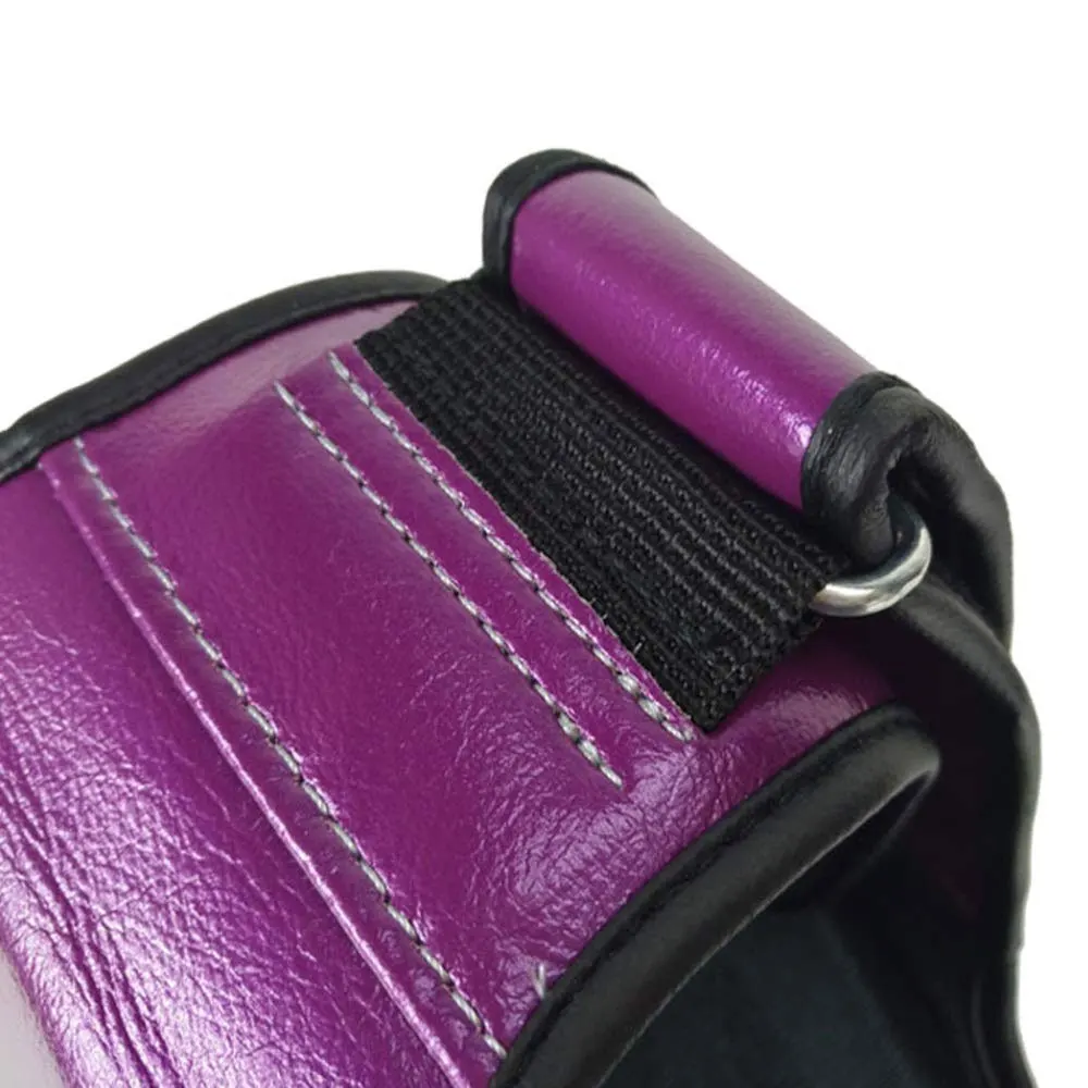 Genuine Leather Shin Instep Guard Kick boxing Training Muay Thai Shin Pads For Mens