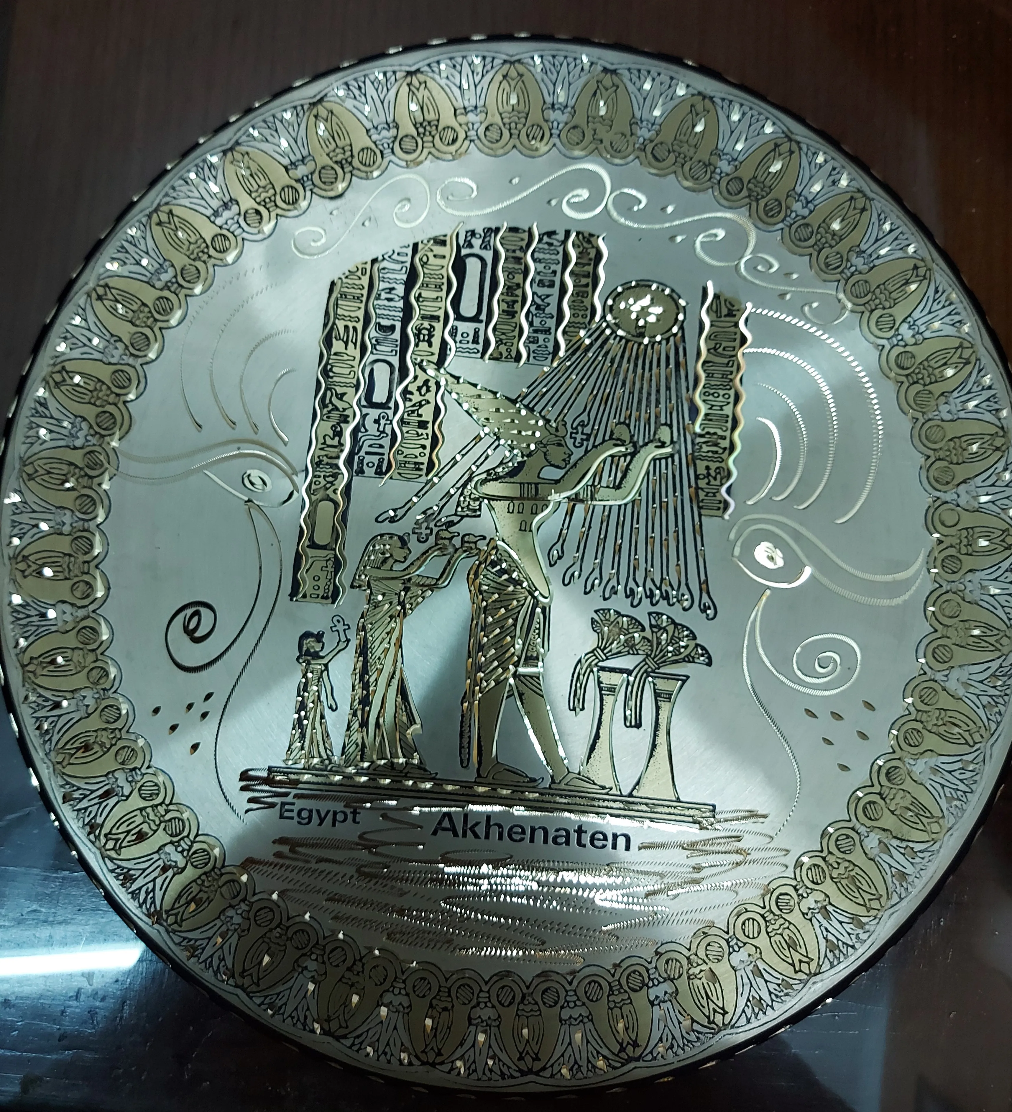 Pure Copper Plates Ancient Pharaonic Egypt For Decoration